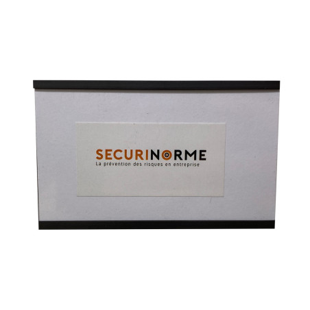 Porte-note coulissant magnétique - 30x80mm ou 50x80mm