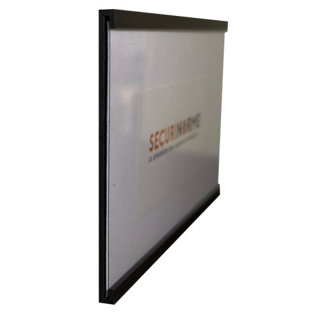 Porte-note coulissant magnétique - 30x80mm ou 50x80mm