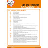 Poster CLP Les Mentions de Danger H pour la Santé