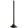 Poteau Flux - 1/2 Flux à Fixer au Sol pour Poubelle Trapi - 280 x 280 x 980 mm - Acier Anticorrosion
