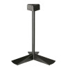 Poteau Flux - 3 Flux à Poser pour Poubelle Trapi - Acier - 550 x 550 x 980 mm