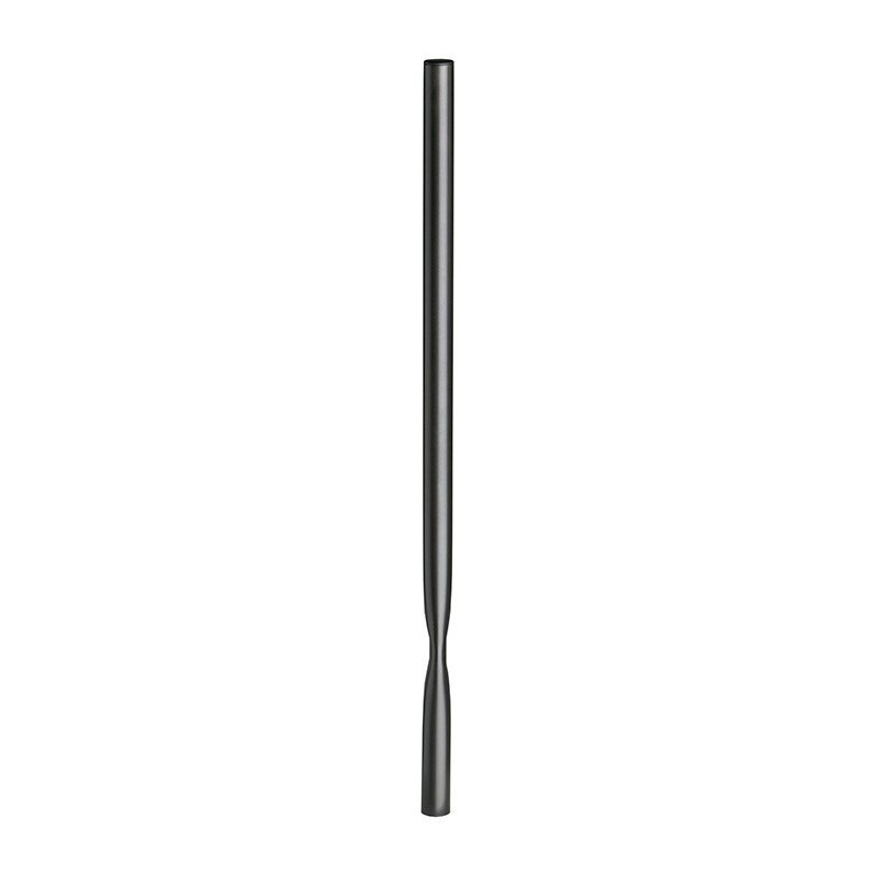 Poteau Flux - Demi Flux à Sceller pour Poubelle Trapi - 50x50x1300mm - Acier Anticorrosion