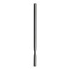 Poteau Flux - Demi Flux à Sceller pour Poubelle Trapi - 50x50x1300mm - Acier Anticorrosion