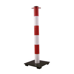 Poteau de Balisage Chantier - Acier - Hauteur 900 mm