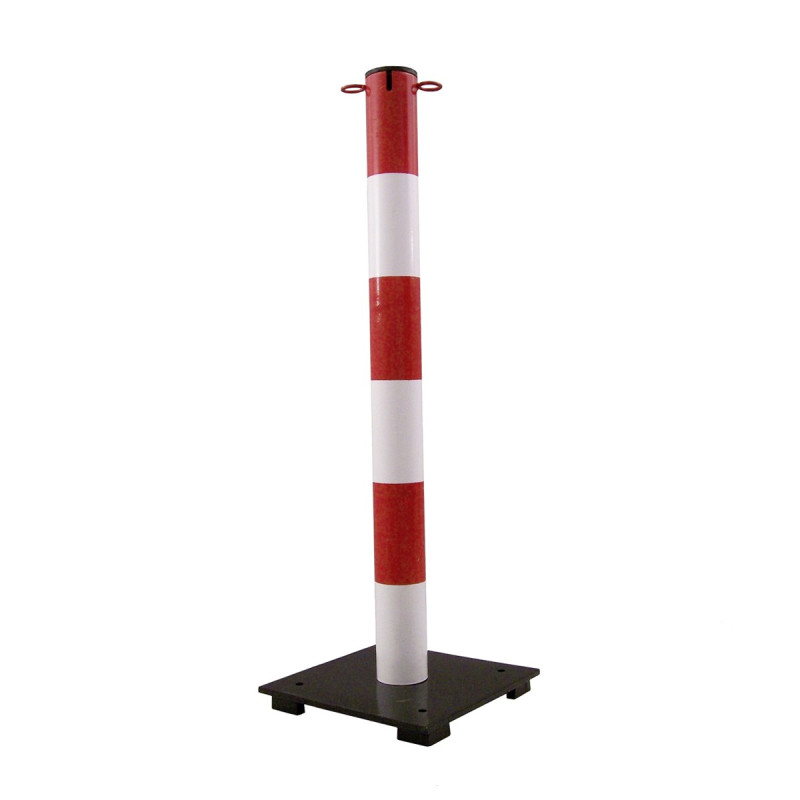 Poteau de Balisage Chantier - Acier - Hauteur 900 mm