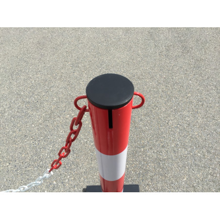 Poteau de Balisage Chantier - Acier - Hauteur 900 mm
