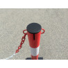 Poteau de Balisage Chantier - Acier - Hauteur 900 mm