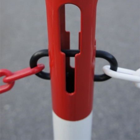 Poteau Design avec Base Fixe en Acier ø50 mm