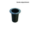 Poteau de chantier acier Ø100 H1200 rétro-réfléchissant