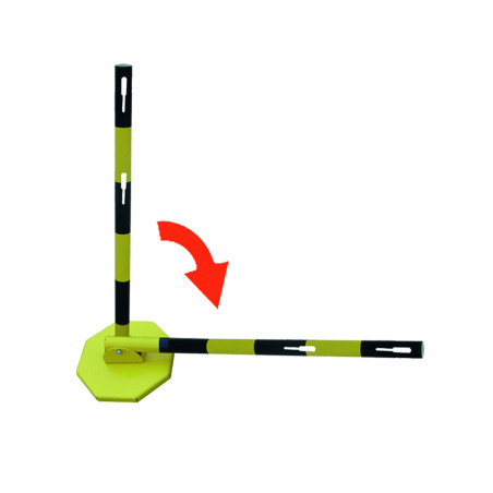Poteaux de Chantier - Pliant Design Acier ø50 mm