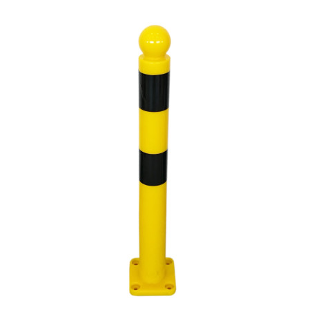 Potelet - Flexible à mémoire de forme renforcée - Polyuréthane - Jaune et noir