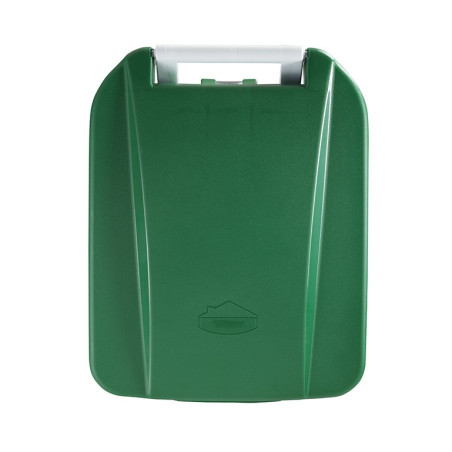 Poubelle alimentaire mobile à pédale