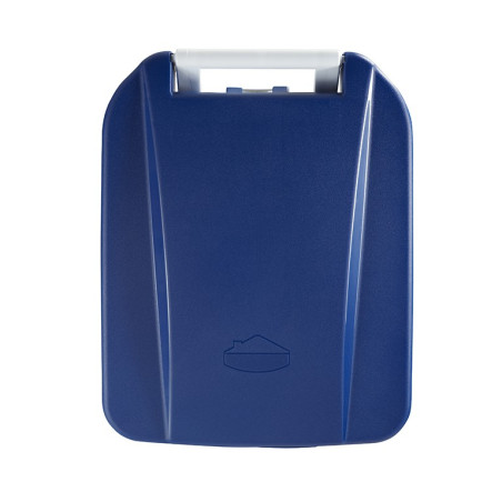 Poubelle alimentaire mobile à pédale