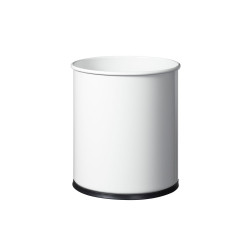 Corbeille à papier ECO 15L blanche : minimaliste et éco-responsable.