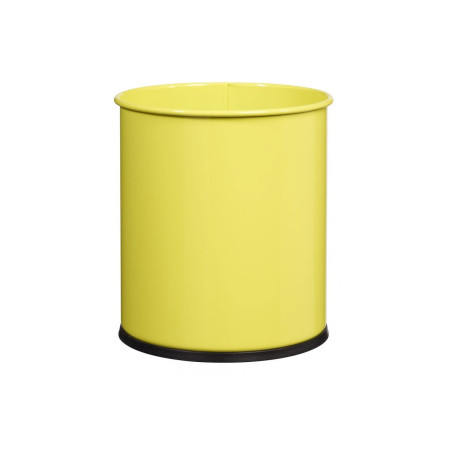 Corbeille à papier ECO 15L blanche : minimaliste et éco-responsable.