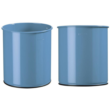 Corbeille à papier ECO 15L blanche : minimaliste et éco-responsable.