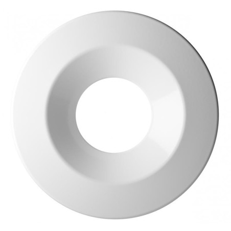 Couvercle étouffoir blanc pour corbeille ECOcolor 30/50L, durabilité et style.