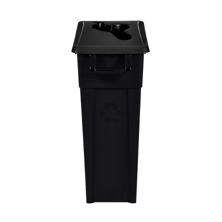 Poubelle de tri mobile Trimouv 65 L - Noir