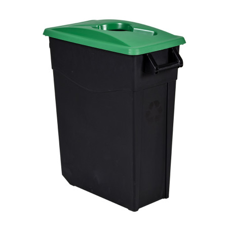Poubelle de tri mobile Trimouv 65 L - Noir