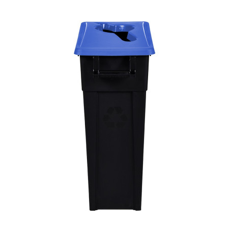 Poubelle de tri mobile Trimouv 65 L - Noir