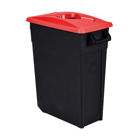 Poubelle de tri mobile Trimouv 65 L - Noir