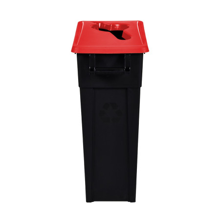 Poubelle de tri mobile Trimouv 65 L - Noir