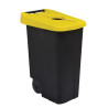 Poubelle de tri mobile Trimouv 65 L - Noir