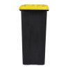 Poubelle de tri mobile Trimouv 65 L - Noir