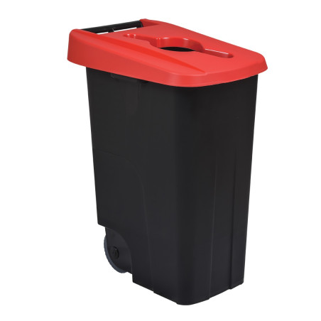 Poubelle de tri mobile Trimouv 65 L - Noir