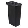 Poubelle de tri mobile Trimouv 65 L - Noir