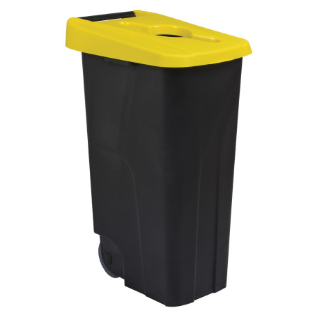 Poubelle de tri mobile Trimouv 65 L - Noir