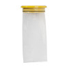 Support Mural pour Poubelle - Trappe Ouverte - 110L - Acier Anticorrosion