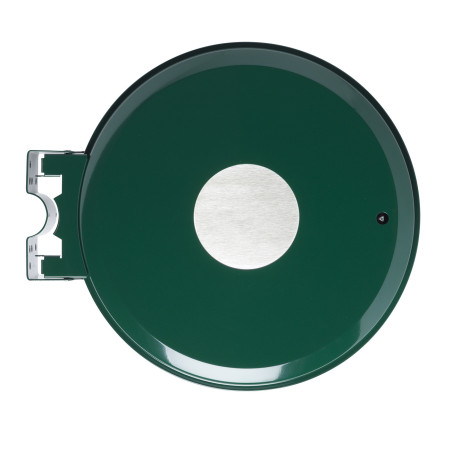 Support Mural pour Poubelle - Trappe Ouverte - 110L - Acier Anticorrosion