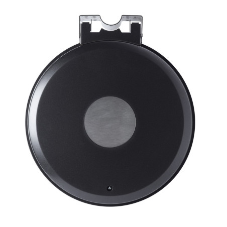 Support Mural pour Poubelle - Trappe Ouverte - 110L - Acier Anticorrosion