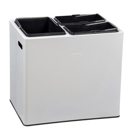 Poubelle de tri sélectif - Acier poudré anti-UV - 420 x  450 mm
