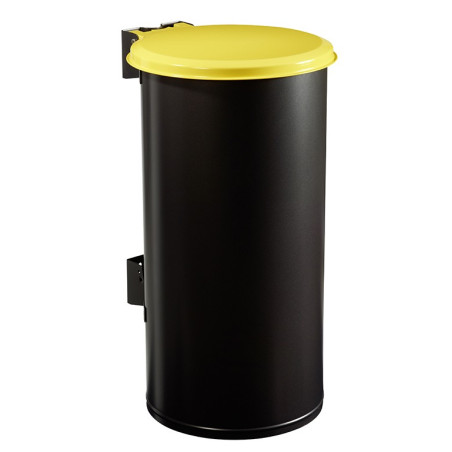 Poubelle murale ou sur poteau Trapi + 80 L