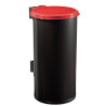 Poubelle murale ou sur poteau Trapi + 80 L