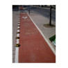 Plot - Ralentisseur circulaire - 220 x 40 mm - Caoutchouc recyclé