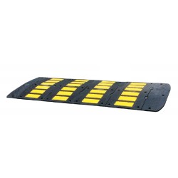 Ralentisseur - Module central - 50 mm - 90 x 49cm - Caoutchouc