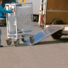 Rampe de chargement pliable - Aluminium - 2045 x 200 mm