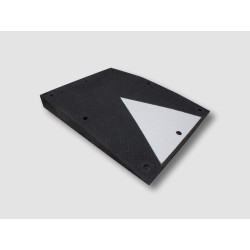 Rampe d'accès - JELA - 1000x750x100 mm - Caoutchouc