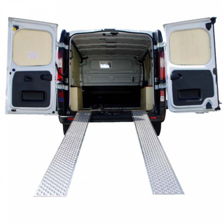 Rampes de chargement - Aluminium - Capacité 450 kg