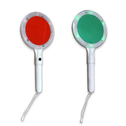 Raquette lumineuse de chantier