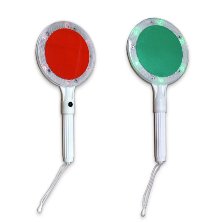 Raquette lumineuse de chantier