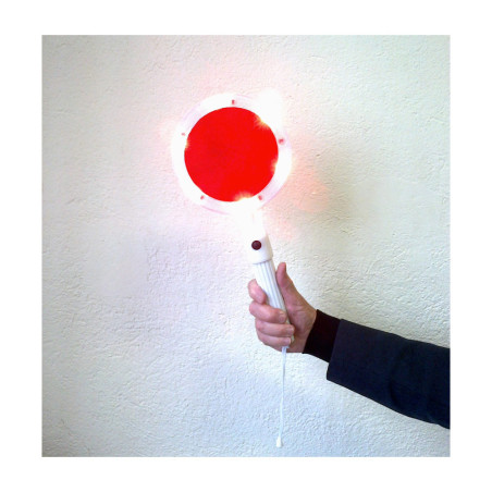 Raquette lumineuse de chantier