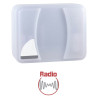 Kit Récepteur d'alarme PMR - Clignotements et vibrations - Portée 100 m