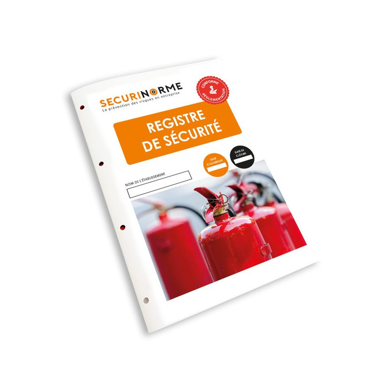 Registre de Sécurité Incendie