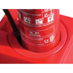 Rétrécisseur - pour socle extincteur - pour extincteurs  165 mm - Compatible avec socle Réf. F1380002