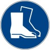 Rouleau Mini Pictogramme d'obligation "Chaussures de sécurité"