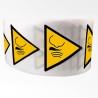 Rouleau de Pictogrammes de Danger ISO EN 7010  "Bruit fort soudain" W038